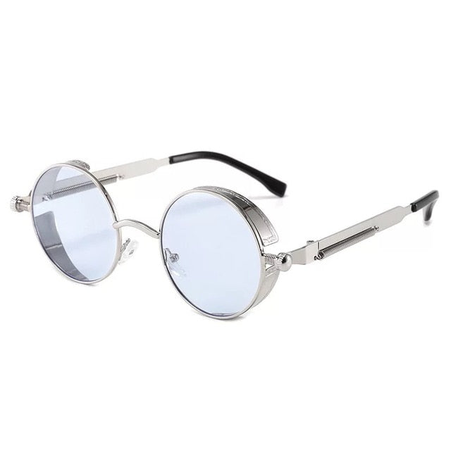 Round Retro Cool Shades. "Rodeo Rider" Sunglasses. Polarized lens. WickedYo